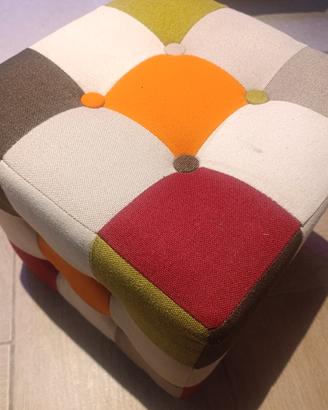 pouf versa patch 35x35 cm