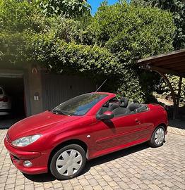 Peugeot 206 CC rossa