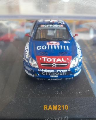 Citroen Xsara Rally Modellino Scala 1_43 