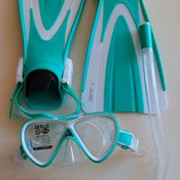 Cressi Set pinne, maschera e boccaglio S/M