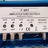 Amplificatore da palo per antenne TV