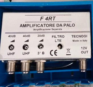 Amplificatore da palo per antenne TV