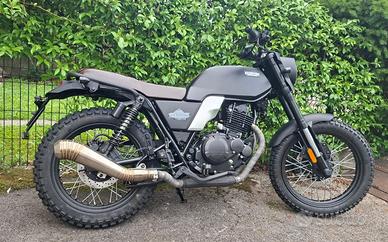 BRIXTON FELSBERG 250cc SCRAMBLER BLACK
