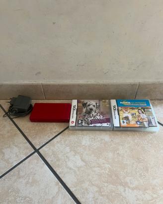 Nintendo DS Lite Rosso + 2 Giochi