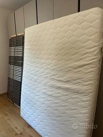 Materasso memory matrimoniale e rete