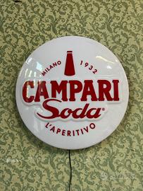 Insegna pubblicitaria luminosa ‘CAMPARI SODA’