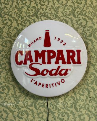 Insegna pubblicitaria luminosa ‘CAMPARI SODA’