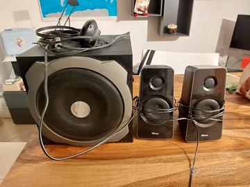2 Casse TRUST+ amplificatore