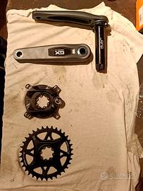 Misuratore di potenza Quarq più guarnitura