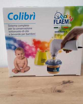 sistema sottovuoto per conservare pappe bambini 