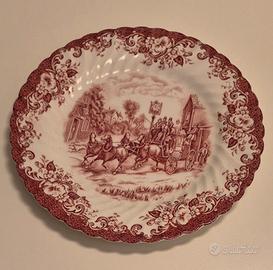 Piatto porcellana vintage inglese Johnsom Bros.