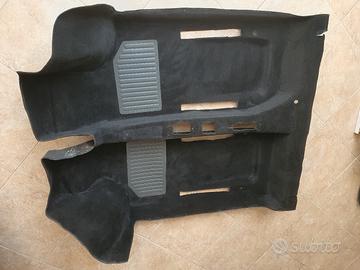 Moquette tappeto nera per fiat 500 F,L,R epoca