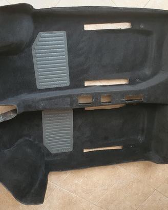 Moquette tappeto nera per fiat 500 F,L,R epoca