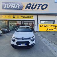 CITROEN C3 1.5 HDI Shine-Neopatentati-Anno 2022