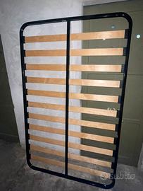 Rete letto piazza e mezza 120cm ortopedica