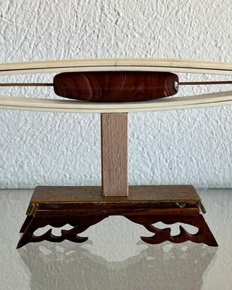 ARTE -  COMPOSIZIONE AGATA, LEGNO, BAMBÙ