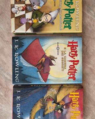 Harry Potter (1-2-3) | 1^Ediz. 2000 Tela Rossa