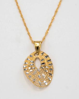 Collana in oro giallo 18kt gold necklace D.44