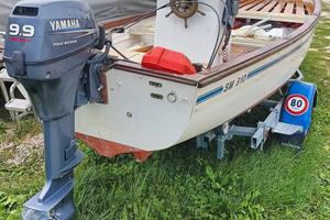 Motore Yamaha 9.9 cv, barca e ormeggio