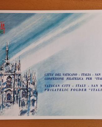 FOLDER FRANCOBOLLI "ITALIA 98"- 131