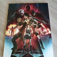 Resident Evil e-Capcom Biohazard 20th Canvas Art