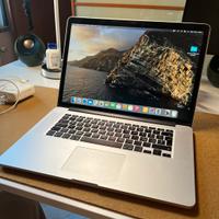 Macbook Pro 15” Late 2013 + accessori