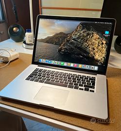 Macbook Pro 15” Late 2013 + accessori