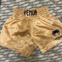 Pantaloncino short Venum nero e oro XL