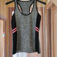 Set di 3 canottiere da palestra  donna taglia L/XL