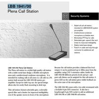 Microfono da annunci Philips Plena Call Station LB