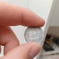 5 Lire repubblica italiana ORIGINALE 1953