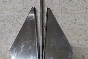 Ancora acciao inox tipo danforth da 28 kg