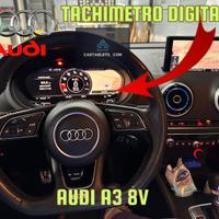 QUADRO STRUMENTI DIGITALE AUDI A3 8V 2013-2020