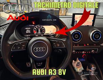 QUADRO STRUMENTI DIGITALE AUDI A3 8V 2013-2020