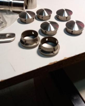 Raccordi corrimano inox  33.7