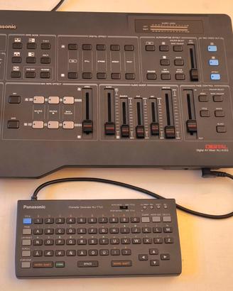 Video Editor Panasonic WJ-AVE5 + titolatrice WJ-TT