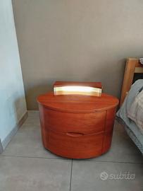 CAMERA DA LETTO COMPLETA LEGNO COLR CILIEGIO