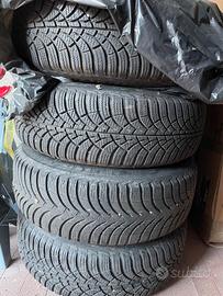 Gomme invernali 185/65 R15 + cerchi Alfa