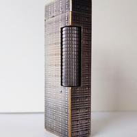 accendino dunhill placcato argento