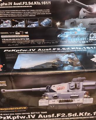 Carro Armato RC Heng Long PzKpfw.IV Ausf.F2 Sd.Kfz