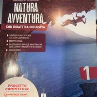 libro Natura Avventura Volumi 1-2-3 della Paravia