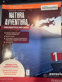 libro Natura Avventura Volumi 1-2-3 della Paravia