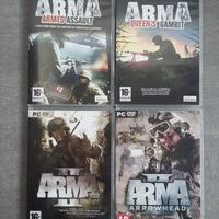 Lotto 4 giochi PC serie Arma - Arma 2