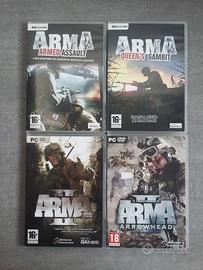 Lotto 4 giochi PC serie Arma - Arma 2