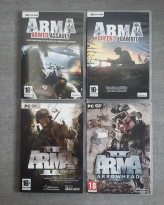 Lotto 4 giochi PC serie Arma - Arma 2
