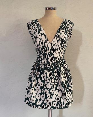 ZARA Mini Abito Romper/Jumpsuit con Shorts Interni