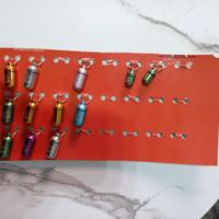 lotto 12 bussolotti portanome per cane gatto