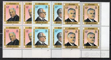 GIBILTERRA 1980 Europa CEPT  MNH