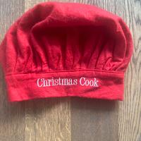 Cappello cuoco natalizio Christmas Cook