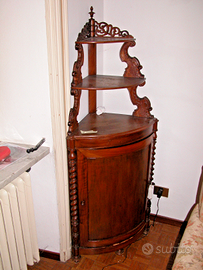 Angoliera in legno - antiquariato